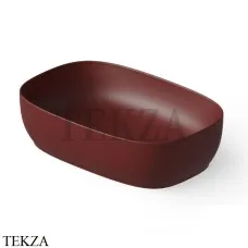 Dea Design Washbasins Раковина настольная Solid Surface DD9092 550 17, Red Wine №17