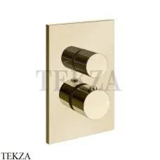 Gessi Habito RIGATO Термостат для душа, 3 потока, внешняя часть 73537-710, Brass PVD