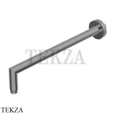 Ritmonio SHOWER Кронштейн настенный круглый 35 см U0BA8082 BLX, Brushed Black Chrome