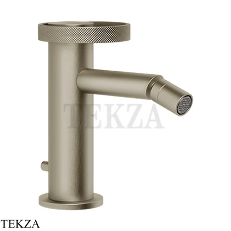 Gessi ANELLO Смеситель для биде на 1 отверстие 63307-149, Finox Brushed Nickel