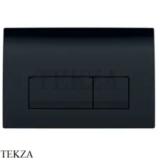 Geberit Delta51 Клавиша смыва, пластик 115.105.DW.1, черный глянец, для бачка UP100