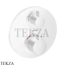 Hansgrohe Ecostat S Термостат, 2 выхода, внешняя часть 15758700, белый матовый