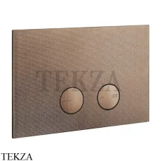 Gessi DIAMANTATO Клавиша смыва для инсталляции Geberit Sigma 8 и Sigma 12, 54681-708, Copper Brushed