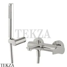 FIMA Carlo Frattini MAST Смеситель для ванны, с гарнитуром, F3134SN, Brushed nickel