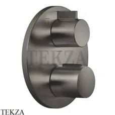 Dornbracht xTOOL Термостат для душа 3 потока, внешняя часть 36427970-99, Dark Platinum matt