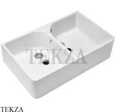 Villeroy & Boch O.NOVO Хозяйственная мойка с двумя чашами 63310001, белый глянец