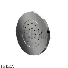 Newform Боковая форсунка круглая, встраиваемая 562.58.063, PVD Gun metal