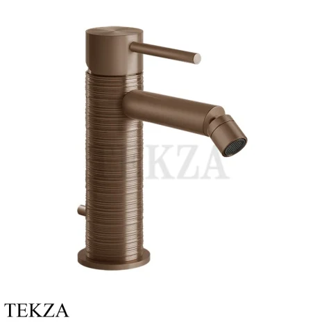 Gessi 316 TRAME Смеситель для биде, с донным клапаном 54307-708, Copper Brushed PVD