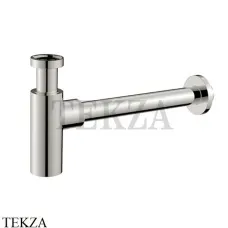 FIMA Carlo Frattini Дизайнерский сифон для раковины F406SN, Brushed nickel