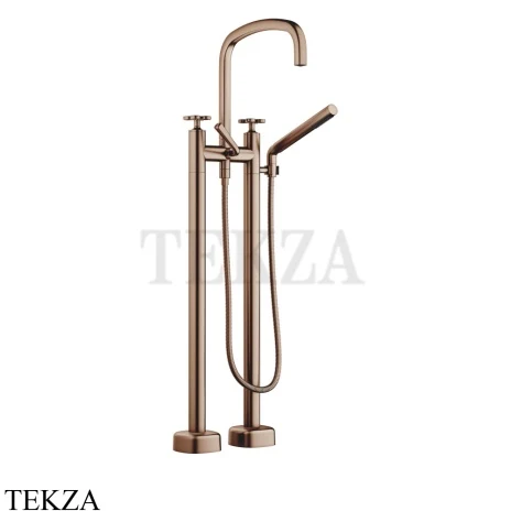 Dornbracht COYA Смеситель для ванны напольный, внешняя часть 25943424-42, Brushed Bronze (PVD)