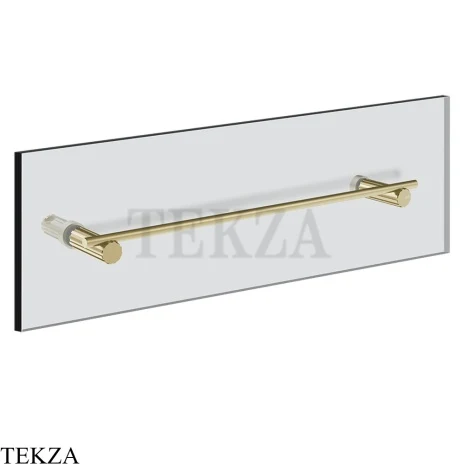 Gessi Incastri Полотенцедержатель для крепления на стекло, 30 см 75511-727, шампань Brushed