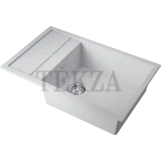 Omoikiri Sumi 78A-LB Кухонная мойка Artceramic прямоугольная с крылом 4997100 белый