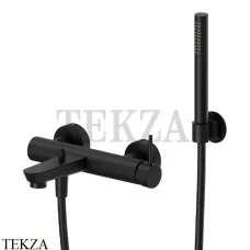 Newform O’RAMA Смеситель для ванны наружный, с гарнитуром 68440C.01.093, Matt black