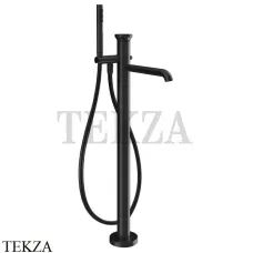 Gessi Origini ACCENT Смеситель для ванны напольный с гарнитуром 66028-299, Black XL