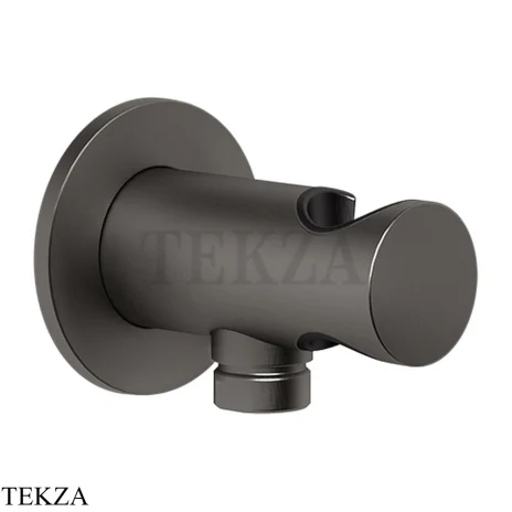 Gessi Ingranaggio-Anello Вывод воды с держателем 63461-707, Black Metal Brushed PVD