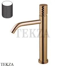 FIMA Carlo Frattini Spillo TECH G Смеситель для раковины, с донным клапаном F3031TLXSGZS, Brushed Amber Bronze