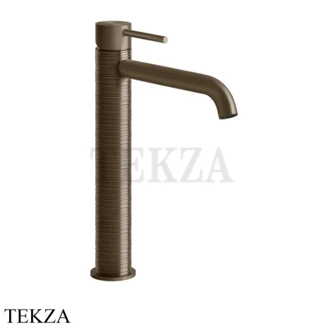 Gessi 316 TRAME Смеситель для раковины, без сливного гарнитура 54306-761, Coffee Bronze Brushed PVD