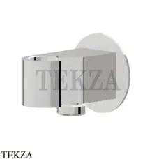 Newform Вывод для шланга с держателем для душа 68498.21.018, хром глянец