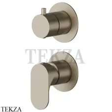 Newform Linfa II Смеситель для душа, 2 потока, внешняя часть 69474E.M0.071, Gold Satin Newform Linfa II Смеситель для душа, 2 потока, внешняя часть 69474E.M0.071, Gold Satin