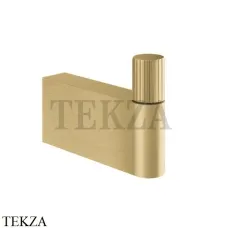 Gessi Habito RIGATO Крючок одинарный для полотенца 70523-710, Brass PVD