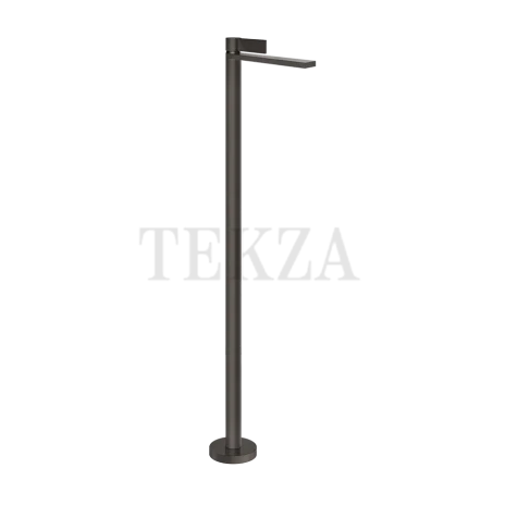 Gessi Inverso RIGATO Смеситель для раковины напольный, внешняя часть 73595-707, Black Metal Br. PVD