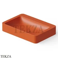 Dea Design Washbasins Раковина настольная 60х41 Solid Surface DD9025 600 7, Orange №7