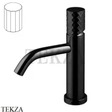 FIMA Carlo Frattini Spillo TECH V Смеситель для раковины, с донным клапаном F3031TXSVNS, черный матовый