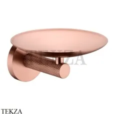 Boheme Uno Мыльница настенная круглая Uno 10973-CB, Copper Brushed