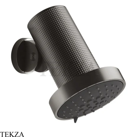 Gessi 316 SPOTWATER CESELLO Душевая головка настенная, 3 функции 57255-707, Black Metal Brushed PVD