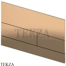 TECE Square II Панель смыва для унитаза 9240841, полированное красное золото TECE Square II Панель смыва для унитаза 9240841, полированное красное золото