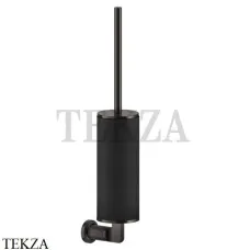 Gessi INCISO accessories Туалетный ершик настенный, черный 58520-707, Black Metal Brushed