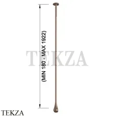 Gessi Goccia Излив для раковины потолочный под размер 33799-125, Copper Brushed