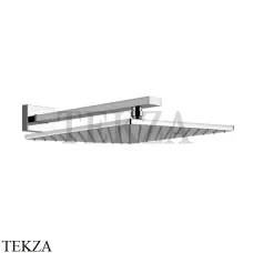 Gessi Rettangolo shower Верхний душ с кронштейном 15185-031, хром глянец