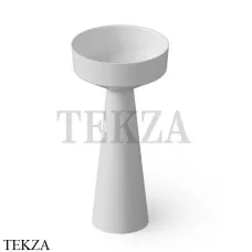 Dea Design Pedestal Basin Раковина напольная Solid Surface DD2018 425 18, White №18