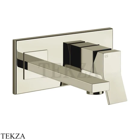 Gessi RETTANGOLO K Смеситель для раковины, внешняя часть 53088-720, Nickel PVD