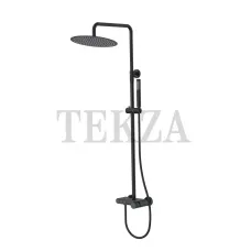 Boheme Stick Стойка-колонна для душа с изливом каскад Stick 128-BB.4 Black SPIRALE