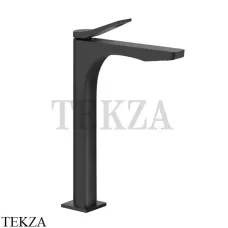 Gessi RILIEVO Смеситель для раковины высокий, без донного клапана 59004-299, черный матовый