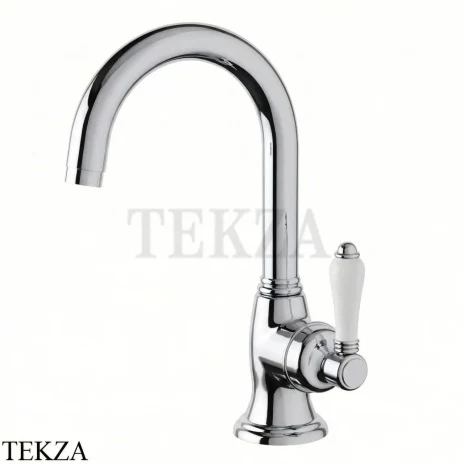 Nicolazzi Cinquanta Смеситель для раковины с донным клапаном P.Mont Blanc, 3454CR76C, хром глянец