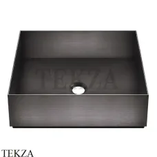 Gessi INGRANAGGIO TOTAL LOOK Умывальник на столешницу 54605-707, Black Metal Brushed