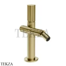 Gessi Incastri Смеситель для биде без донного клапана 75068-727, Brass Br. PVD