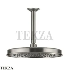 Gessi VENTI20 Верхний душ 300 с потолочным креплением 65153-149, Finox Brushed Nickel Gessi VENTI20 Верхний душ 300 с потолочным креплением 65153-149, Finox Brushed Nickel
