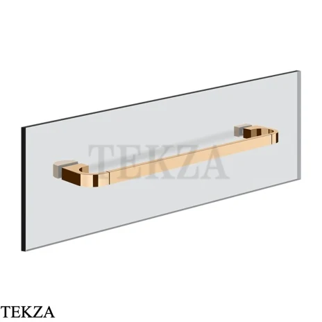 Gessi Perle Полотенцедержатель для крепления на стекло, 30 см 74911-735, бронза глянец