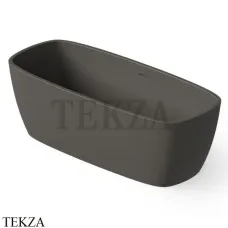 Dea Design Soul Ванна отдельностоящая скругленная 170x72 Solid Surface DD8632 1700 5, Graphite №5
