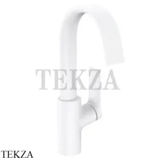 Hansgrohe Vivenis Смеситель для раковины, ручка сбоку, без гарнитура 75032700, белый матовый