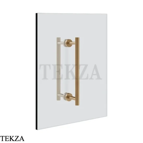 Gessi Ludovica Полотенцедержатель для крепления на стекло, 20 см 76630-726, бронза Brushed