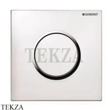 Geberit Sigma10 Клавиша смыва для писсуара 116.015.KJ.1, белый глянец/хром глянец