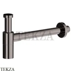 Newform Сифон для раковины бутылочный, 218.58.063, PVD Gun Metal