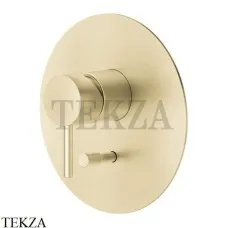 Newform X-Steel 316 Смеситель для душа 2 потока, внешняя часть, 69670EX.59.098, PVD Brushed pale gold Newform X-Steel 316 Смеситель для душа 2 потока, внешняя часть, 69670EX.59.098, PVD Brushed pale gold