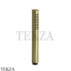 Gessi Shower Душевая лейка 1-х позиционная стержневая 14371-727, Brushed Brass PVD