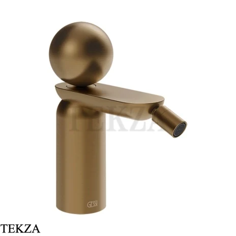 Gessi Perle Смеситель для биде без донного клапана 74068-791, бронза Deep